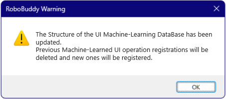 UIDB Update Msg Window